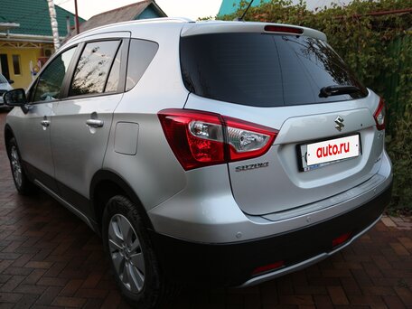 2014 Suzuki SX4 II (S-Cross), серебристый, 1170000 рублей, вид 3