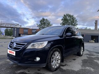 2010 Volkswagen Tiguan I, чёрный, 760000 рублей, вид 1