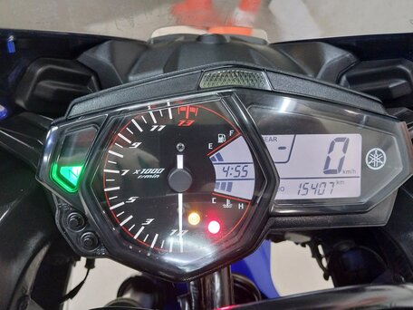 2017 Yamaha YZF-R3, синий, 459000 рублей, вид 5