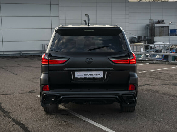 2021 Lexus LX 570 III Рестайлинг 2, чёрный, 8100000 рублей - вид 6