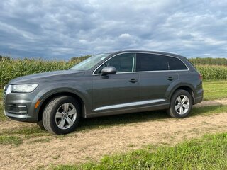 2018 Audi Q7 II (4M), серый, 2570000 рублей, вид 3