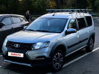 2021 Lada (ВАЗ) Largus Cross I Рестайлинг, серебристый, 1120000 рублей, вид 1