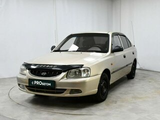 2006 Hyundai Accent ТагАЗ II, бежевый, 270000 рублей, вид 1