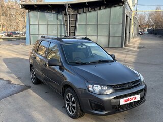 2015 Lada (ВАЗ) Kalina II, серебристый, 500000 рублей, вид 4