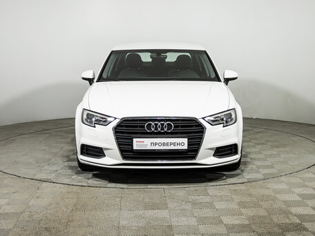 2018 Audi A3 III (8V) Рестайлинг, белый, 1999700 рублей, вид 2