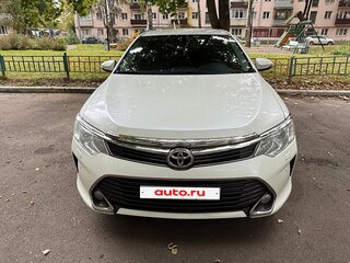 2015 Toyota Camry US Market VII (XV50) Рестайлинг, белый, 1750000 рублей, вид 1