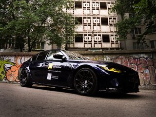 2021 BMW M3 Competition Package VI (G80), синий, 9200000 рублей, вид 2