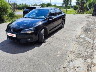 2012 Volkswagen Jetta VI, чёрный, 899000 рублей, вид 1