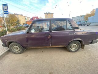 2004 Lada (ВАЗ) 2107, фиолетовый, 90000 рублей, вид 4