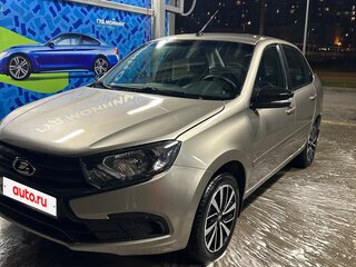 2022 Lada (ВАЗ) Granta I Рестайлинг, серый, 670000 рублей, вид 2