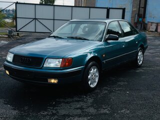 1994 Audi 100 IV (C4), синий, 410000 рублей, вид 4