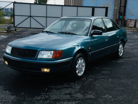 1994 Audi 100 IV (C4), синий, 410000 рублей, вид 4
