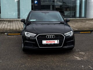 2017 Audi A3 III (8V) Рестайлинг, чёрный, 1330000 рублей, вид 3