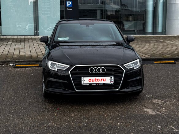2017 Audi A3 III (8V) Рестайлинг, чёрный, 1330000 рублей - вид 2