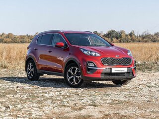 2021 Kia Sportage IV Рестайлинг, красный, 2300000 рублей, вид 5