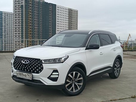 2022 Chery Tiggo 7 Pro I, белый, 1195000 рублей, вид 1