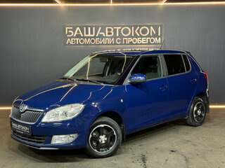 2014 Skoda Fabia II Рестайлинг, синий, 499000 рублей, вид 1