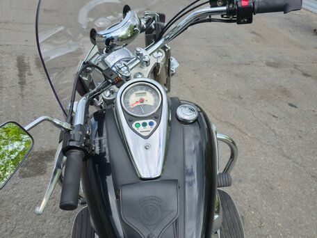 2012 Kawasaki VN900 Vulcan, чёрный, 800000 рублей, вид 4