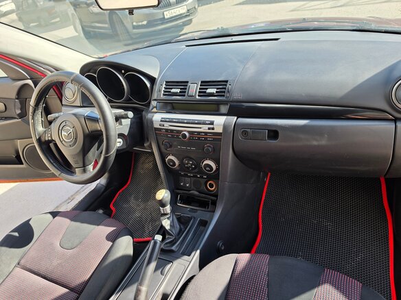 2005 Mazda 3 I (BK), красный - вид 12