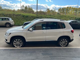 2014 Volkswagen Tiguan I Рестайлинг, белый, 980000 рублей, вид 3