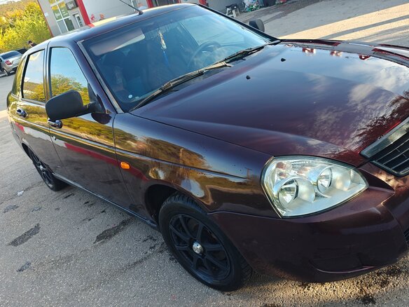 2012 Lada (ВАЗ) Priora I, пурпурный, 315000 рублей - вид 7