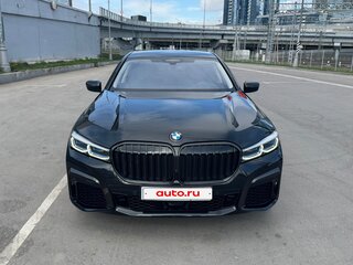 2021 BMW 7 серии 740d xDrive VI (G11/G12) Рестайлинг, чёрный, 8090000 рублей, вид 1