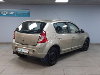2011 Renault Sandero I, бежевый, 567000 рублей, вид 5
