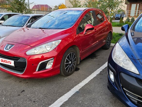 2012 Peugeot 308 I Рестайлинг, синий - вид 31