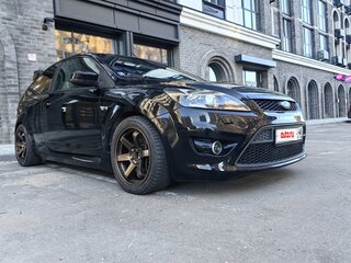 2008 Ford Focus ST II Рестайлинг, чёрный, 1050000 рублей, вид 2