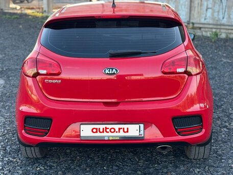 2015 Kia Ceed II Рестайлинг, красный, вид 4