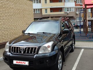 2006 Toyota Land Cruiser Prado 4-speed 120 Series, чёрный, 1850000 рублей, вид 1