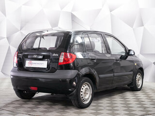 2007 Hyundai Getz I Рестайлинг, чёрный, 548000 рублей, вид 4