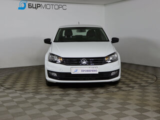 2018 Volkswagen Polo V Рестайлинг, белый, 1229990 рублей, вид 2