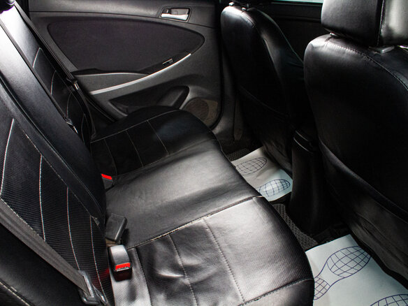 2014 Hyundai Solaris I Рестайлинг, чёрный, 799000 рублей - вид 14