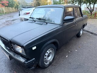 2005 Lada (ВАЗ) 2107, чёрный, 140000 рублей, вид 2