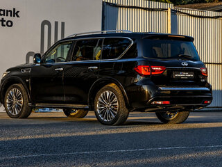 2019 Infiniti QX80 I Рестайлинг 2, чёрный, 3300000 рублей, вид 4