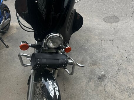 1995 Honda Steed 600, чёрный, 300000 рублей, вид 1