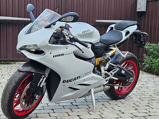 2014 Ducati 899 Panigale, белый, 850000 рублей, вид 1