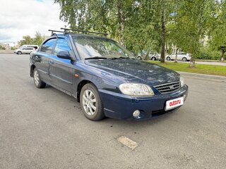 2008 Kia Spectra I Рестайлинг 2, синий, 210000 рублей, вид 3