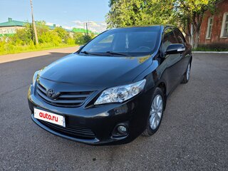2011 Toyota Corolla X (E140, E150) Рестайлинг, чёрный, 750000 рублей, вид 4