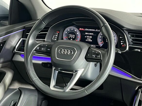 2019 Audi Q8 55 TFSI I (4M), серебристый - вид 15