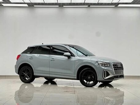 2023 Audi Q2 L 35 TFSI I Рестайлинг, голубой, 1968000 рублей, вид 3
