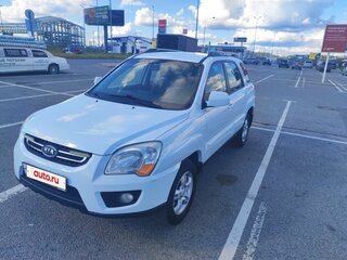 2009 Kia Sportage II Рестайлинг, белый, 950000 рублей, вид 1