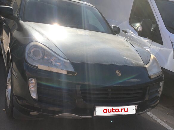 2007 Porsche Cayenne I Рестайлинг (957), зелёный, 1097000 рублей