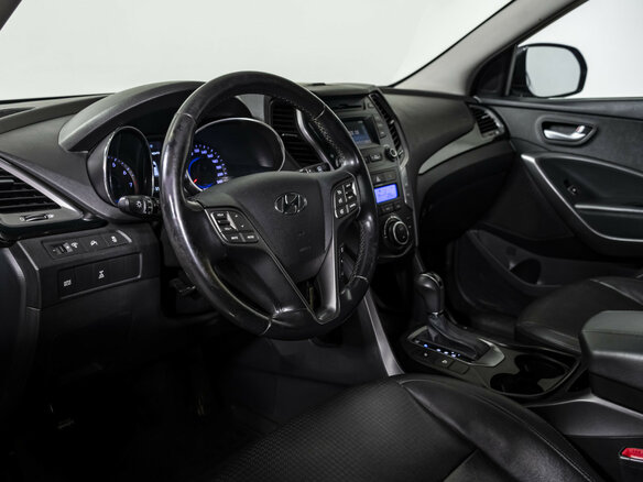 2014 Hyundai Santa Fe III, чёрный, 1618000 рублей - вид 8