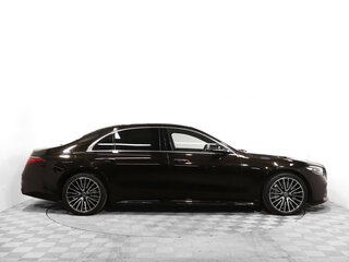 2021 Mercedes-Benz S-Класс 580 Long 4MATIC VII (W223), чёрный, 9799000 рублей, вид 4