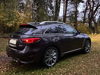 2013 Infiniti FX37 II (S51) Рестайлинг, коричневый, 1950000 рублей, вид 4