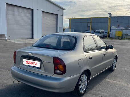 2008 Chevrolet Lanos I, серебристый, 205000 рублей, вид 4