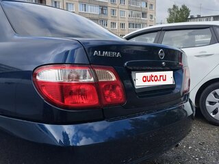 2005 Nissan Almera II (N16) Рестайлинг, синий, 310000 рублей, вид 5