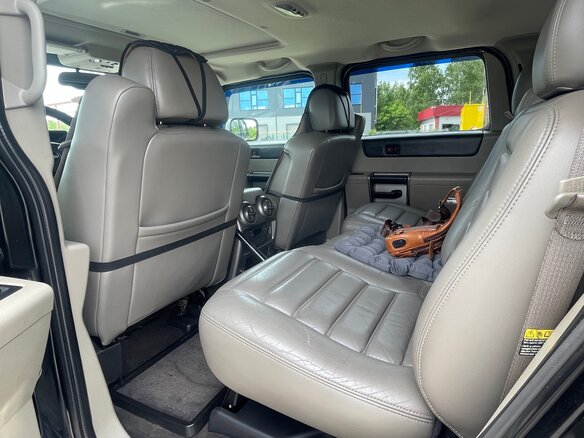 2004 Hummer H2 I, чёрный, 2150000 рублей - вид 8